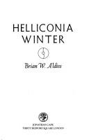 Helliconia Winter first edition cover, Jonathan Cape 1985