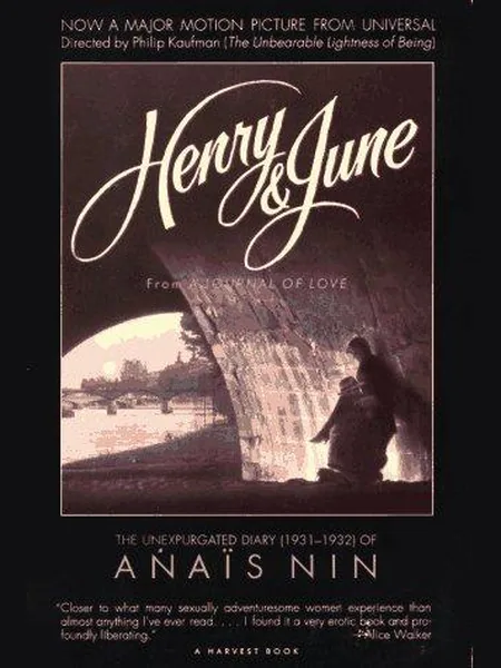 Henry and June, cover of another edition (the W.H. Allen 1987 cover is not yet photographed)