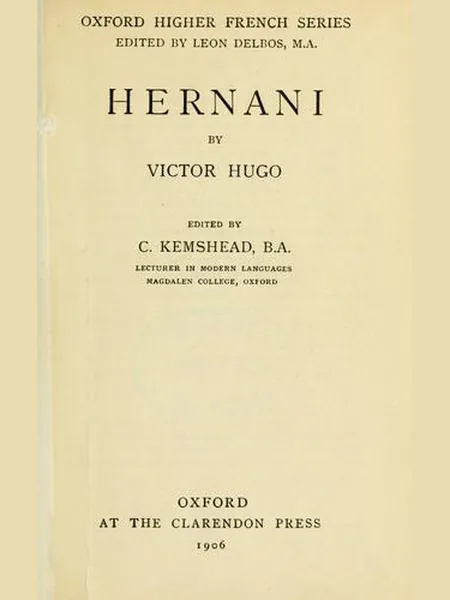 Hernani cover