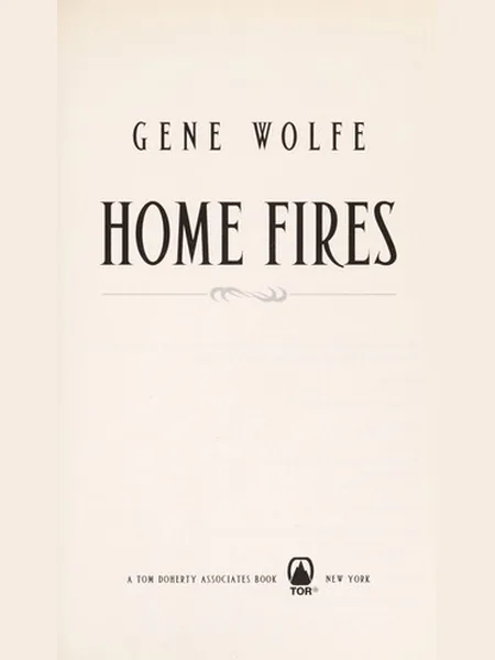 Home Fires first edition cover, Tor 2011