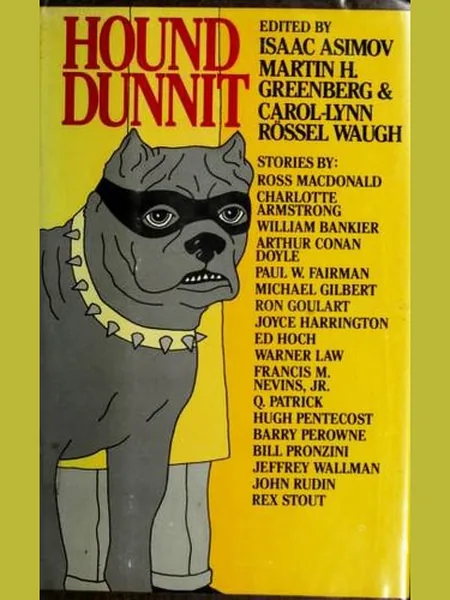 Hound Dunnit first edition cover, Carroll & Graf 1987