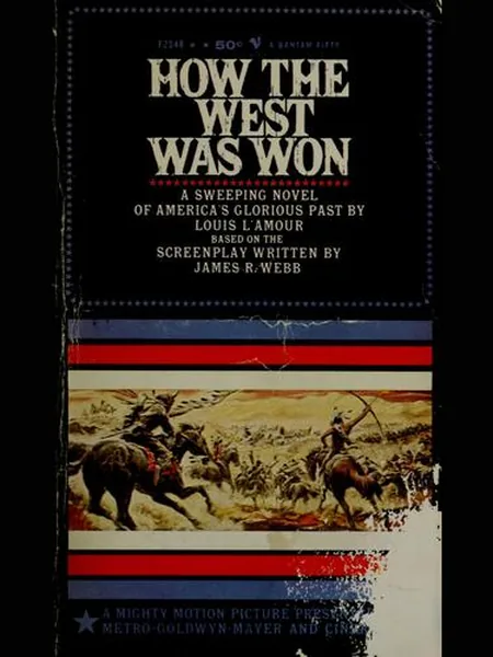 How the West Was Won first edition cover, Bantam Books 1963