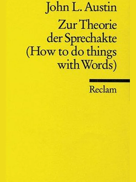 How to Do Things with Words cover