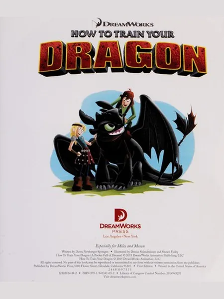How to Train Your Dragon cover