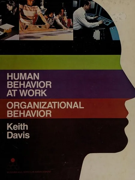 Human Behavior at Work cover
