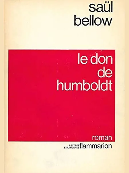Humboldt's Gift cover
