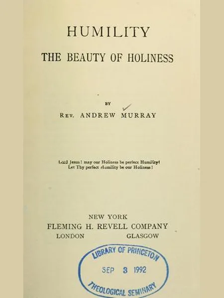 Humility cover