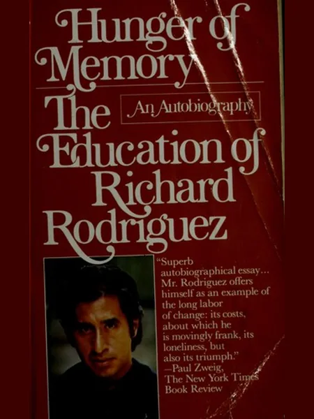 Hunger of Memory cover, Bantam Books 1982