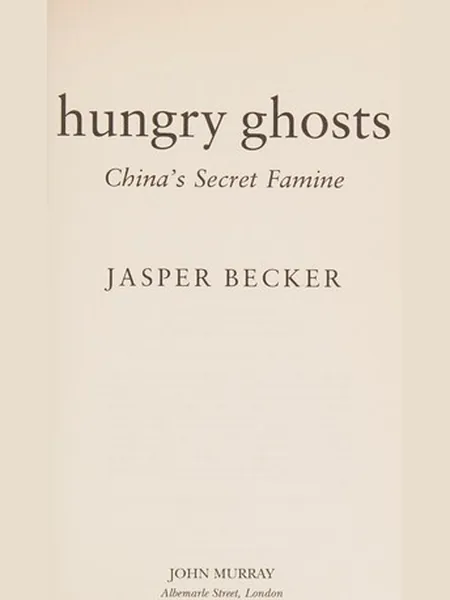 Hungry Ghosts cover