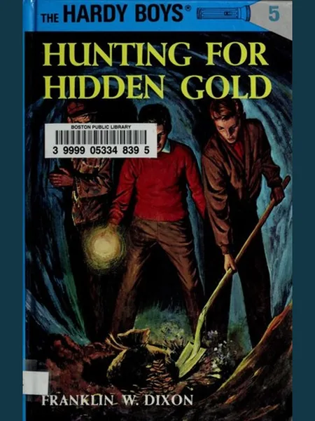 Hunting for Hidden Gold, cover of another edition (the Collins 1973 cover is not yet photographed)