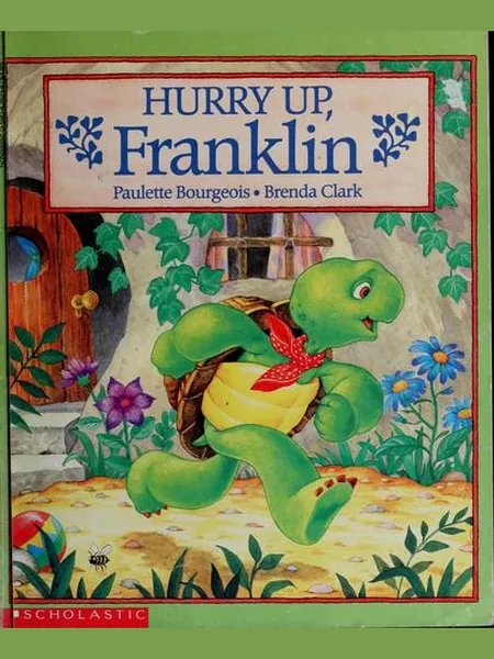 Hurry Up, Franklin cover, Scholastic 1989