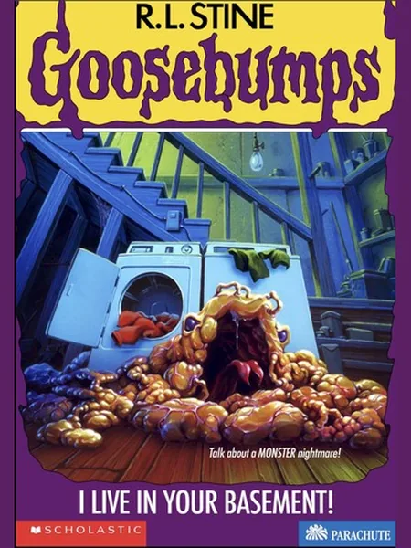 I Live In Your Basement cover, Scholastic 1997
