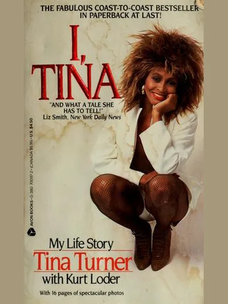 I, Tina, cover of another edition (the Morrow 1986 cover is not yet photographed)