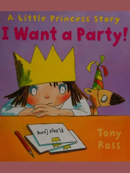 I Want a Party! cover, Andersen Press 2012