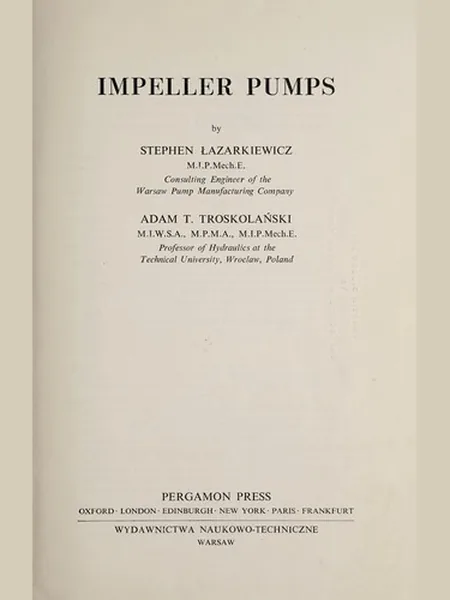 Impeller Pumps cover