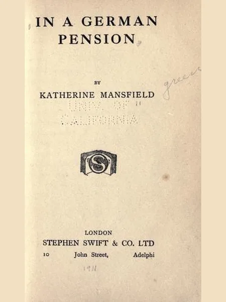 In a German Pension cover