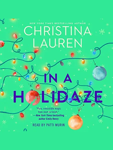 In a Holidaze first edition cover, Simon & Schuster Audio 2020