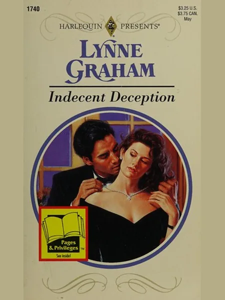 Indecent Deception cover, Mills & Boon 1994