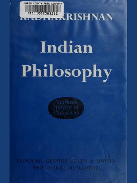 Indian Philosophy cover