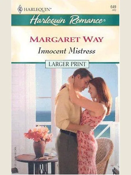 Innocent Mistress, cover of another edition (the Thorndike Press 2004 cover is not yet photographed)