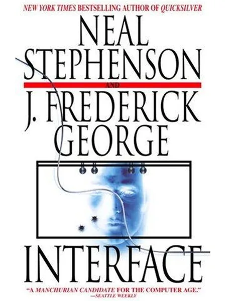 Interface, cover of another edition (the Arrow Books 2002 cover is not yet photographed)