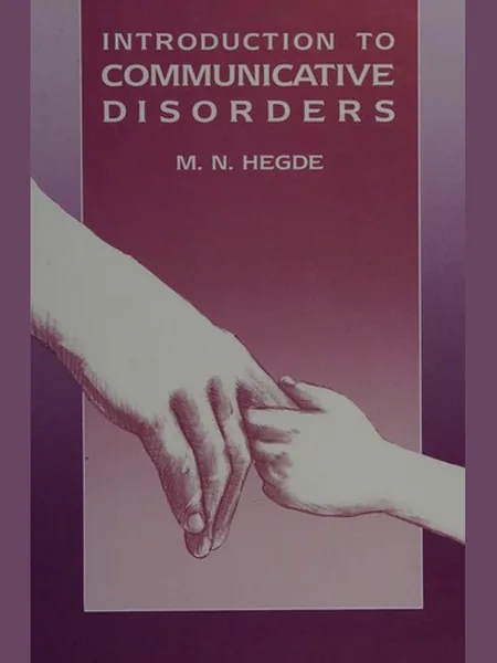 Introduction to Communicative Disorders cover