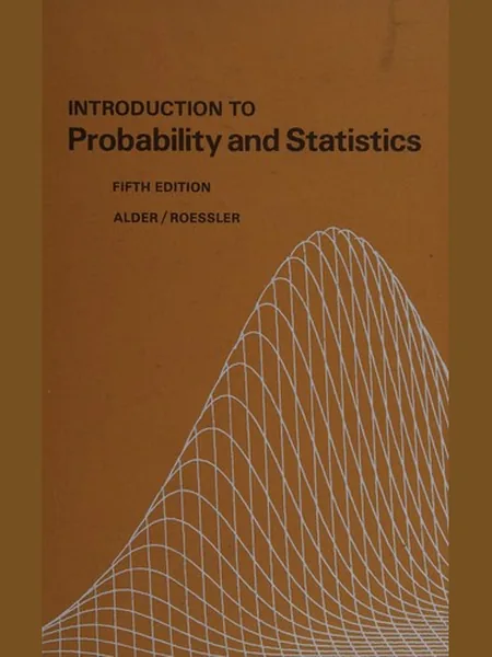 Introduction to Probability and Statistics, cover of another edition (the W. H. Freeman 1977 cover is not yet photographed)