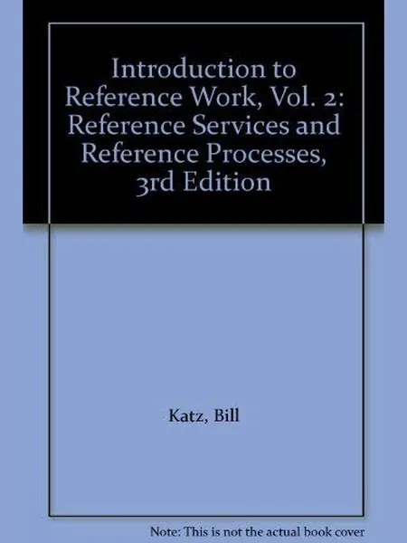 Introduction to Reference Work, cover of another edition (the McGraw-Hill 1969 cover is not yet photographed)