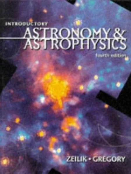 Introductory Astronomy and Astrophysics cover, Thomson Learning 1998