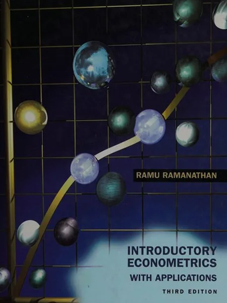 Introductory Econometrics with Applications, cover of another edition (the Dryden Press 1992 cover is not yet photographed)