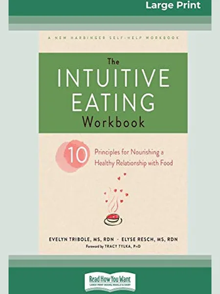 Intuitive Eating Workbook cover