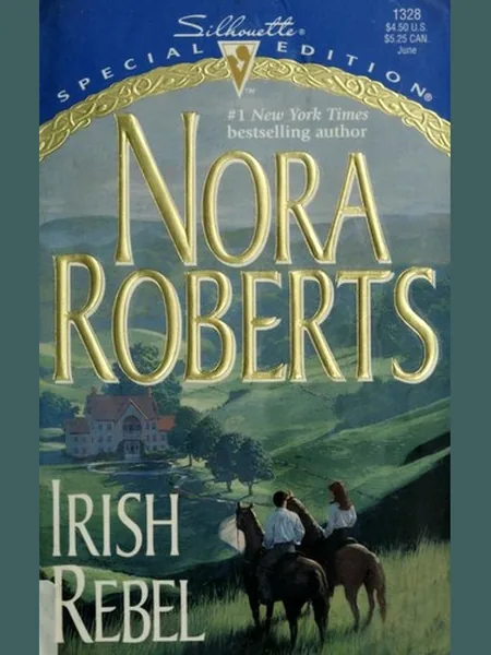 Irish Rebel first edition cover, Silhouette 2000