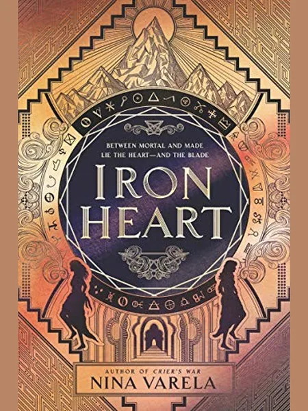 Iron Heart, cover of another edition (the HarperCollins 2020 cover is not yet photographed)