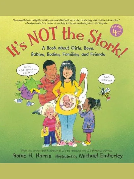 It's Not the Stork! first edition cover, Candlewick Press 2006