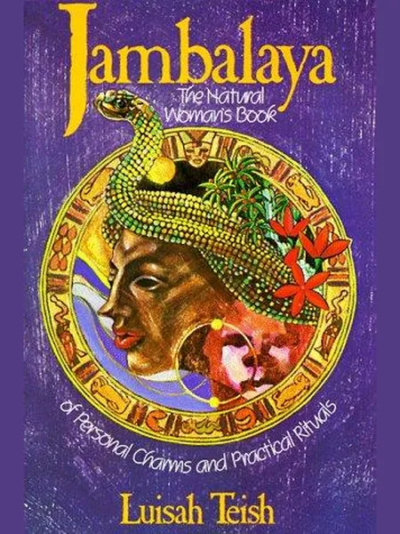 Jambalaya, cover of another edition (the Harper & Row 1985 cover is not yet photographed)