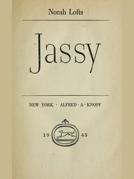 Jassy first edition cover, Knopf 1945