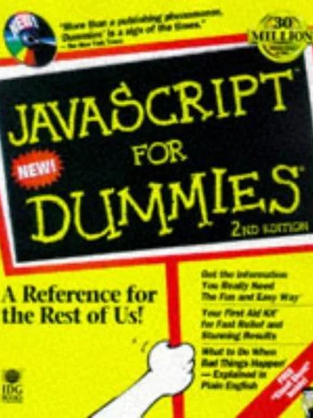 Javascript for Dummies cover