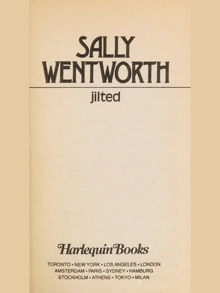 Jilted cover