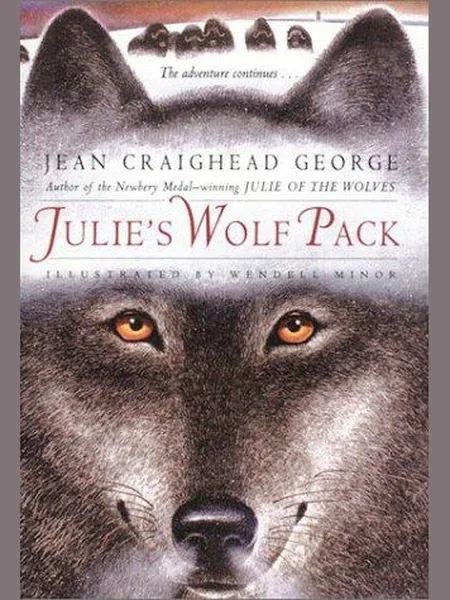 Julie's Wolf Pack first edition cover, HarperCollins 1997