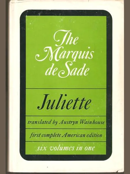 Juliette first edition cover, Grove Press 1968