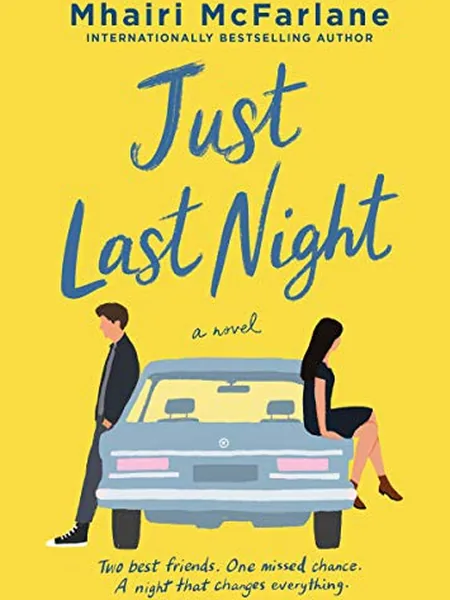 Just Last Night, cover of another edition (the HarperCollins 2021 cover is not yet photographed)
