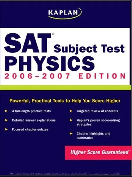 Kaplan SAT Subject Test cover