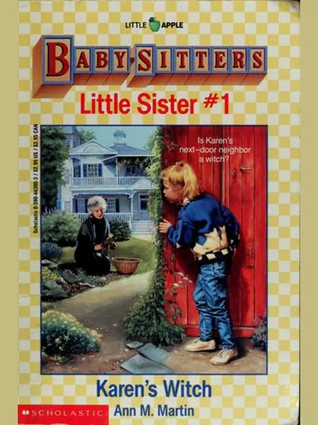 Karen's Witch cover, Scholastic 1988