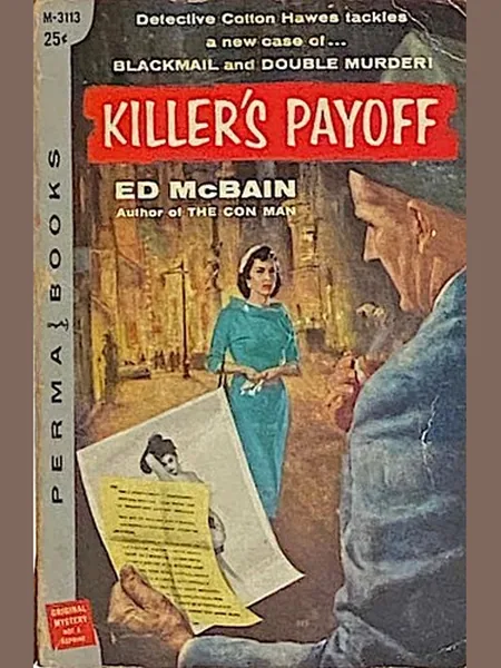 Killer's Payoff first edition cover, Permabooks 1958