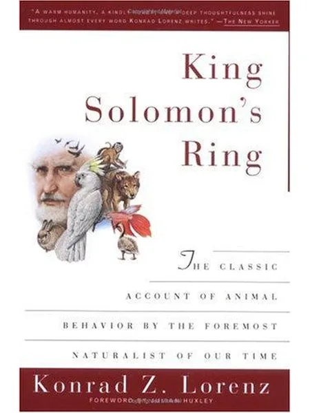 King Solomon's Ring cover, Crowell 1952
