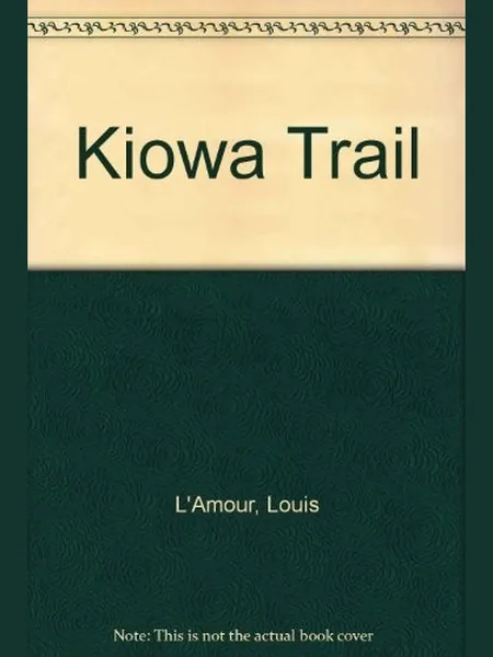 Kiowa Trail cover, Hale 1976