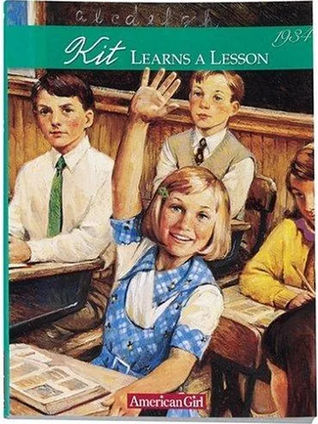 Kit Learns a Lesson first edition cover, Pleasant Company Publications 2000