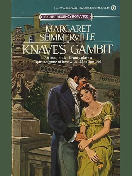 Knave's Gambit first edition cover, Signet 1986