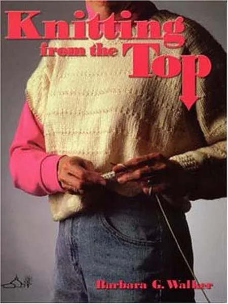 Knitting from the Top first edition cover, Scribner 1972