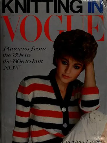 Knitting in Vogue cover